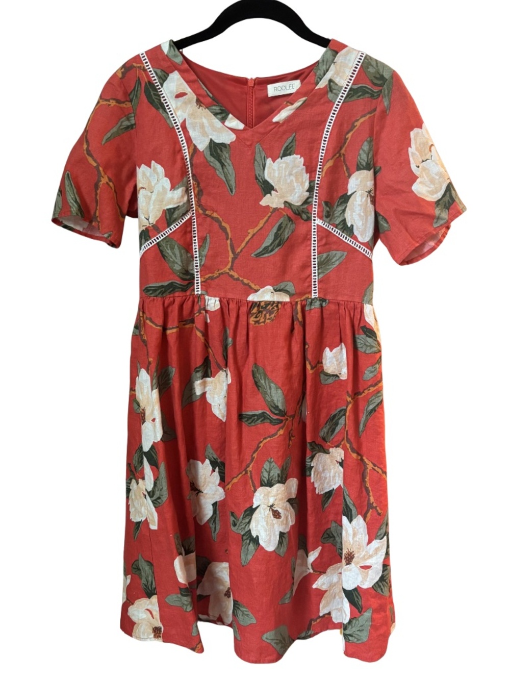 Roolee Floral Short Sleeve Dress